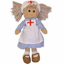 Large Nurse Rag Doll